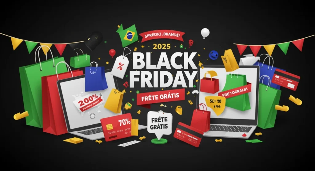 Black Friday 2025: Frete Grátis e Ofertas Imperdíveis no Brasil