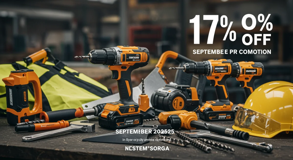 Achados Selecionados: Ferramentas e Equipamentos com 17% de Desconto em Setembro de 2025