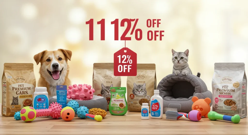 Achados Valiosos: Pets com 12% OFF em Março de 2025